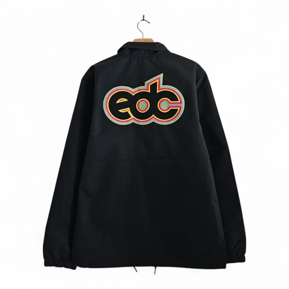 Insomnia x EDC Oversized Shirt Jacket – Black – Size Large – NWOT $210
